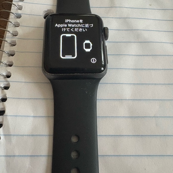 Apple Silver and Black Smartwatch - Picture 5 of 5
